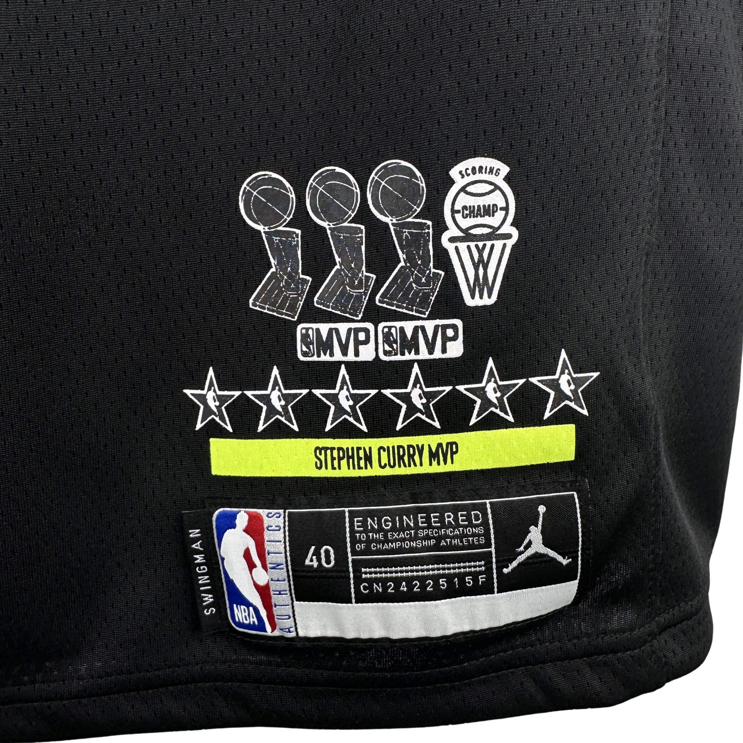 Jordan NBA Golden State Warriors Stephen Curry MVP Tank Top