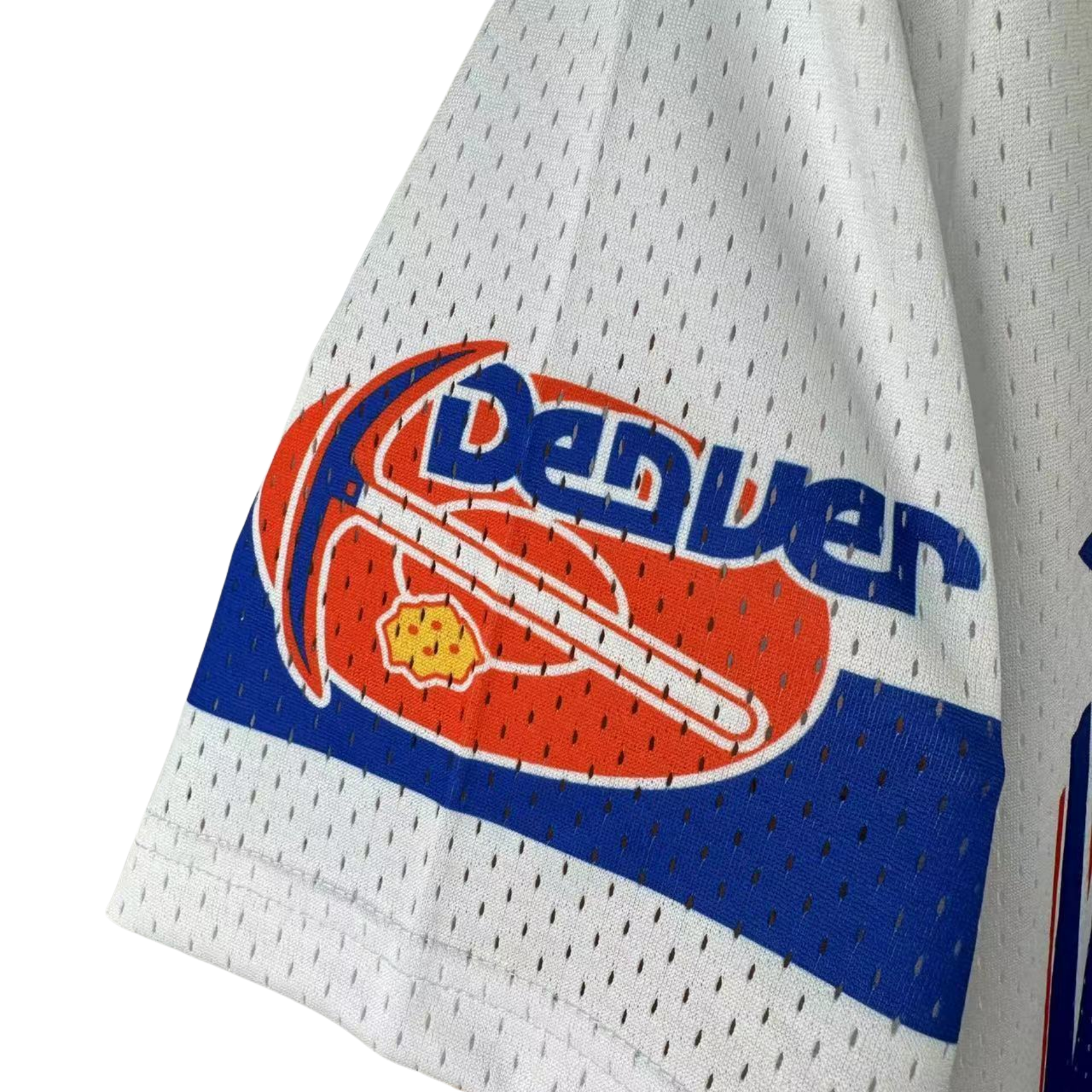 NBA Denver Nuggets & Ness Hardwood Classics Vintage Jersey