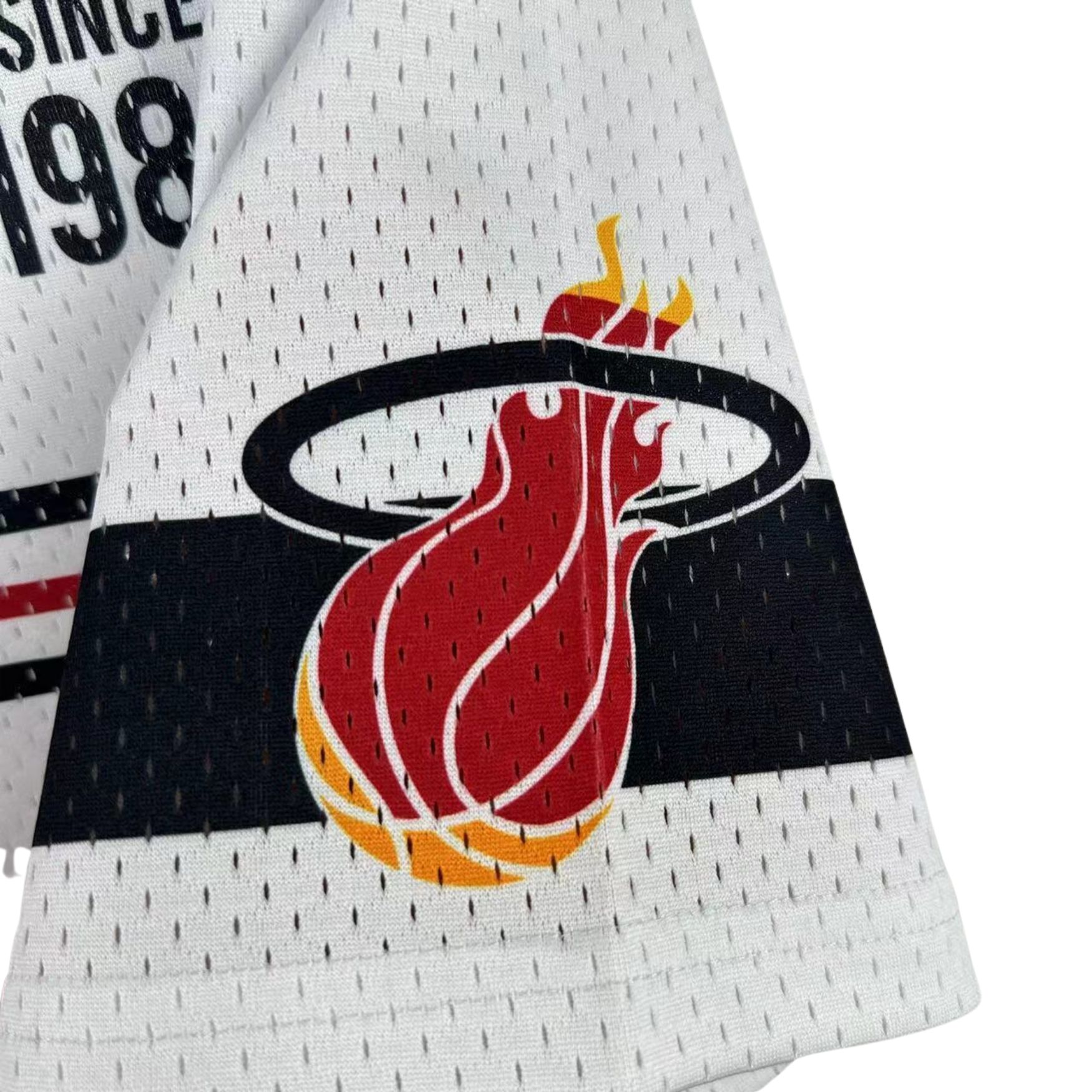 NBA Miami Heat Mitchell & Ness Hardwood Classics Vintage Jersey