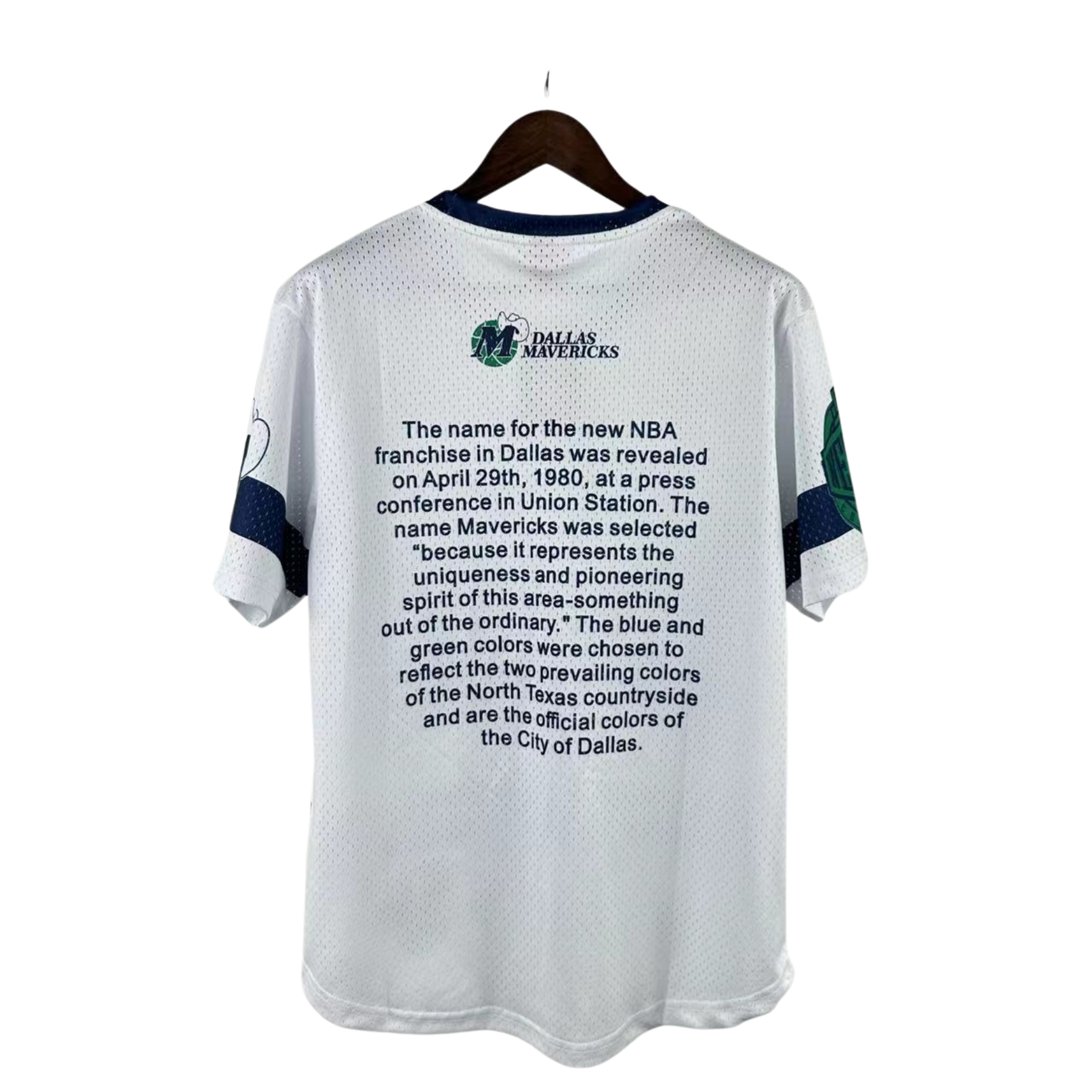 NBA Dallas Mavericks Mitchell & Ness Hardwood Classics Vintage Jersey