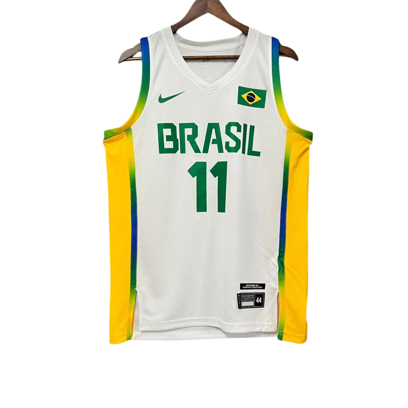 Brazil FIBA 2024 Jersey - White