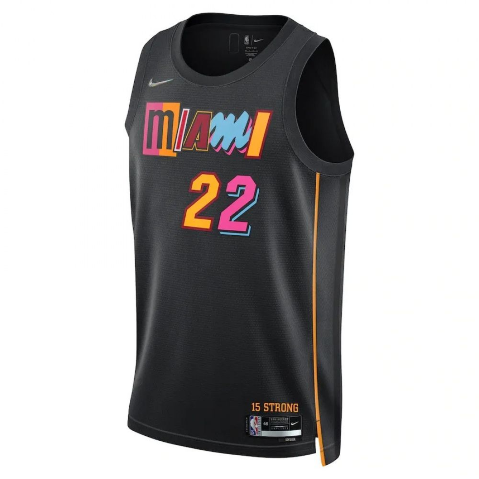 Nike NBA Miami Heat 75th Anniversary City Edition Jersey 2021/22