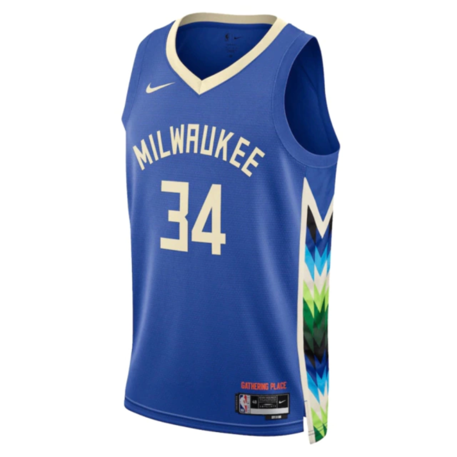 Nike NBA Milwaukee Bucks City Edition Jersey 2022/23
