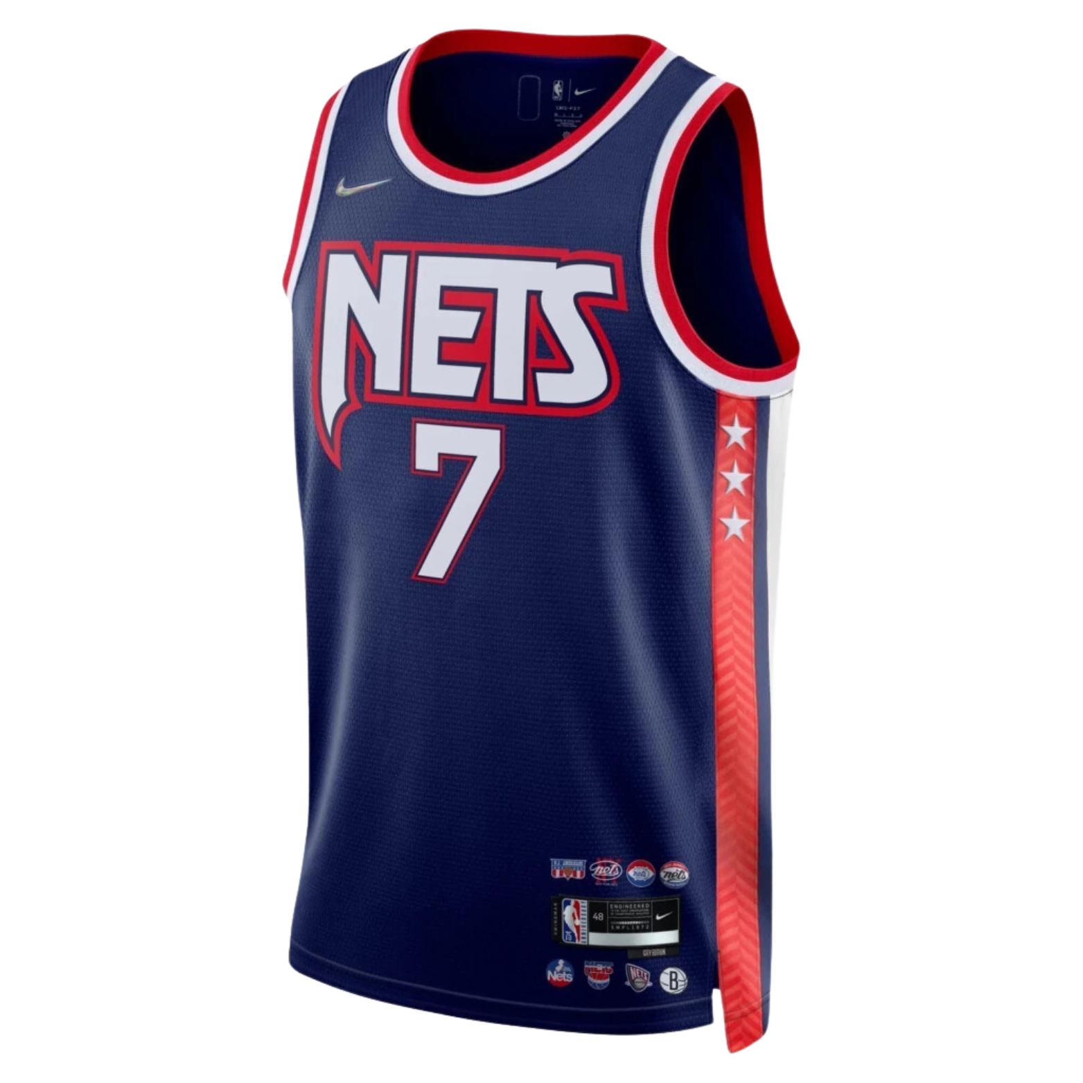 Nike NBA Brooklyn Nets 75th Anniversary Diamond Jersey 2021/22