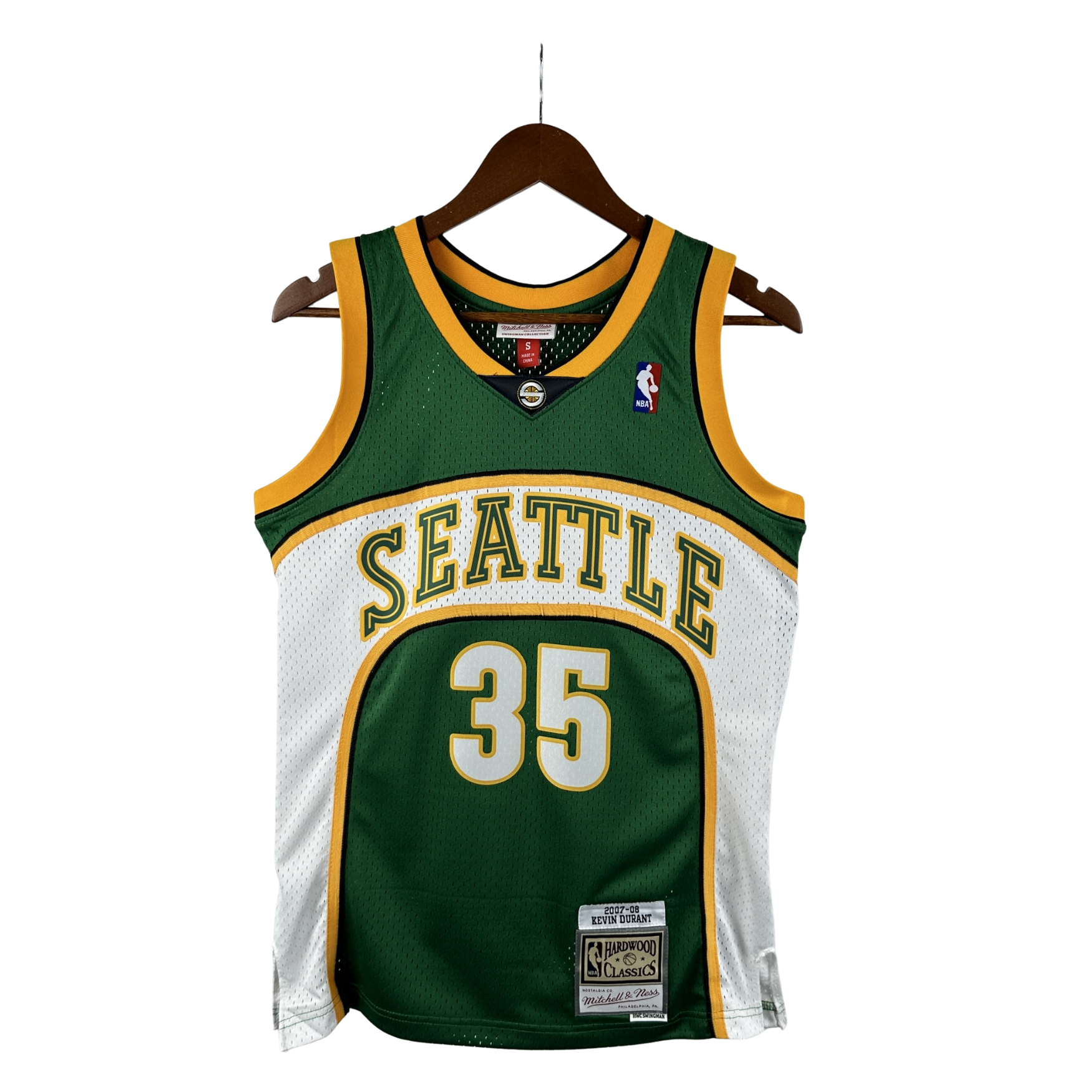NBA Seattle SuperSonics Jersey Mitchell & Ness 2007/08