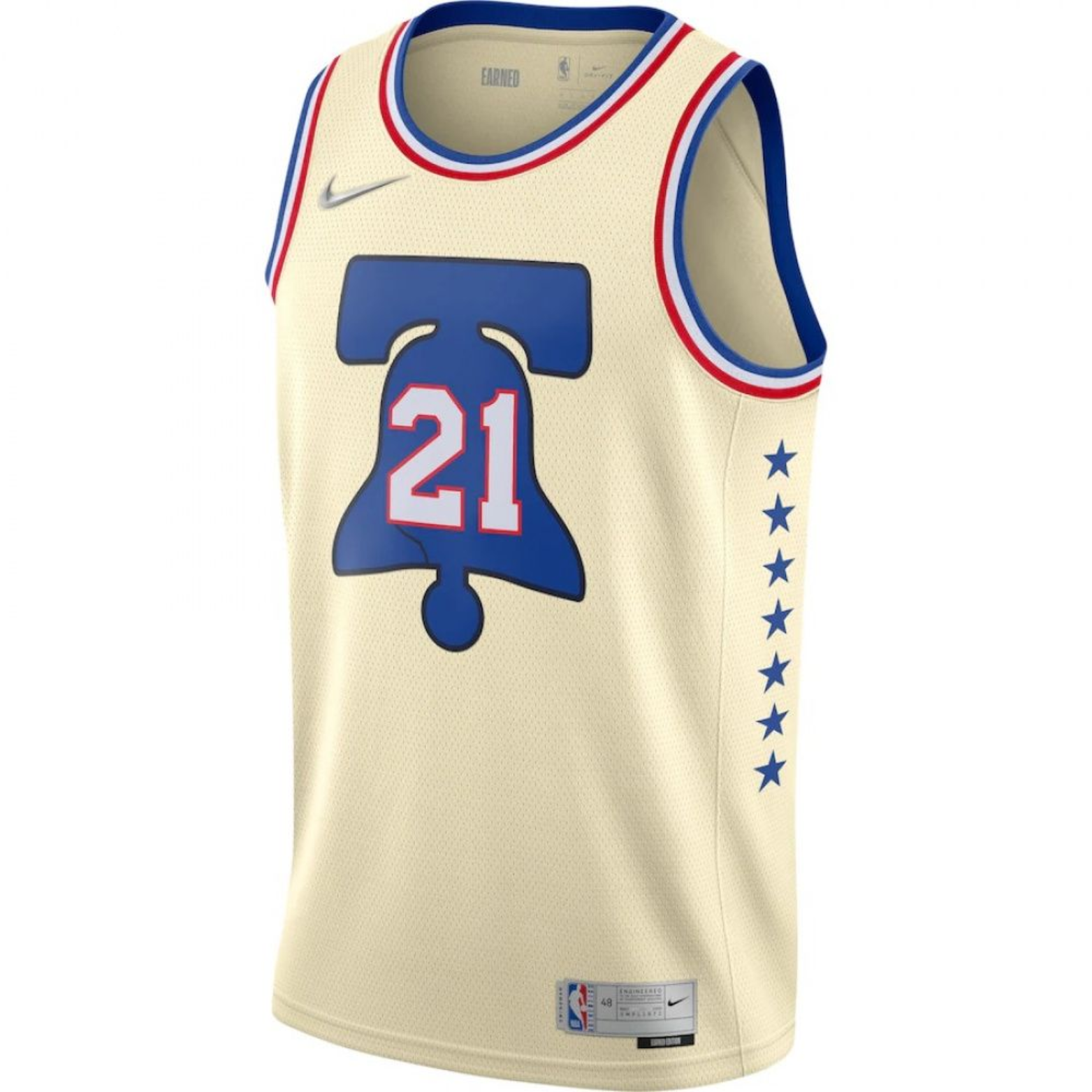 Nike NBA Philadelphia 76ers Earned Edition Jersey 2020/21