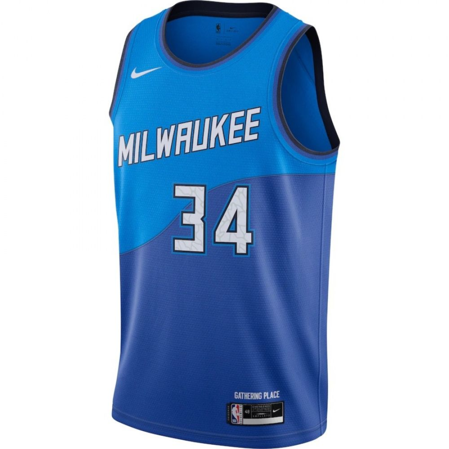 Nike NBA Milwaukee Bucks City Edition Jersey 2020/21