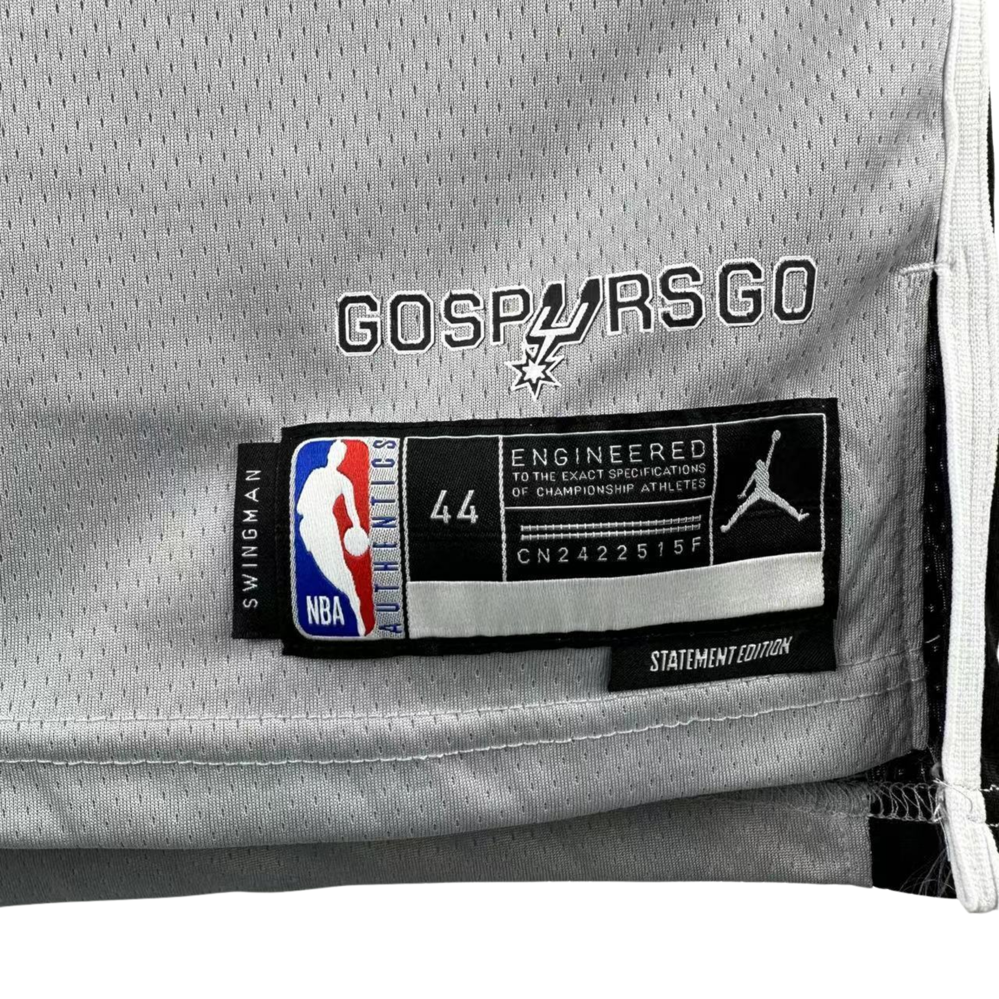 Jordan NBA San Antonio Spurs Jersey 2025/26