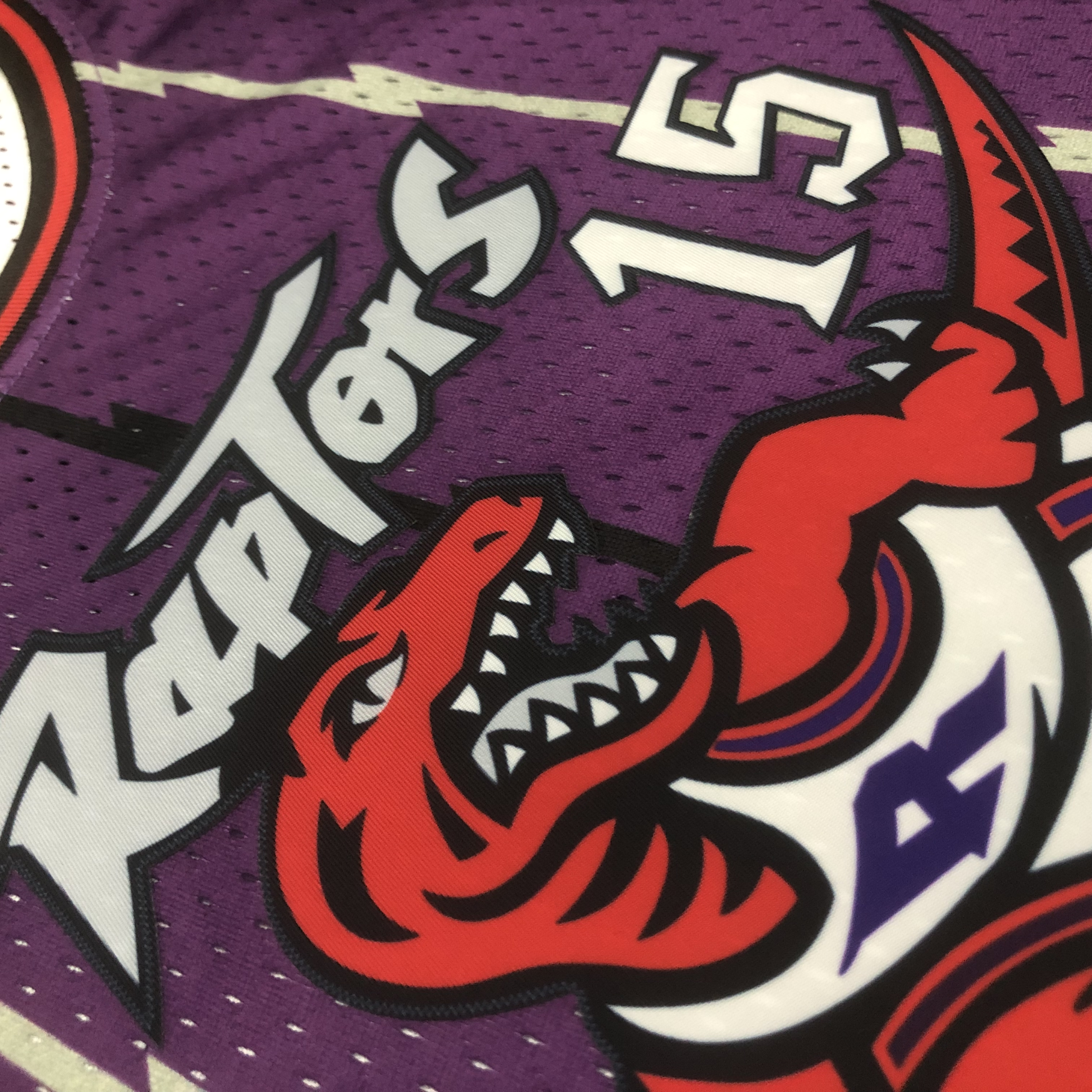 Toronto Raptors Mitchell & Ness Hardwood Classics Cropped Jersey