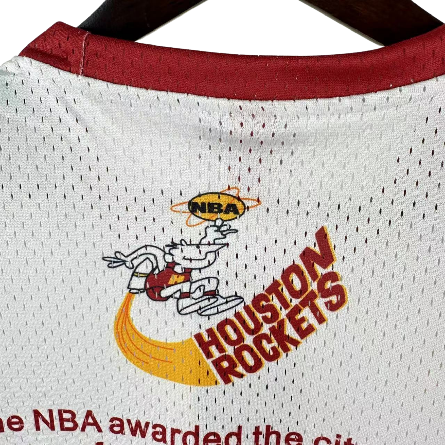NBA Houston Rockets Mitchell & Ness Hardwood Classics Vintage Shirt