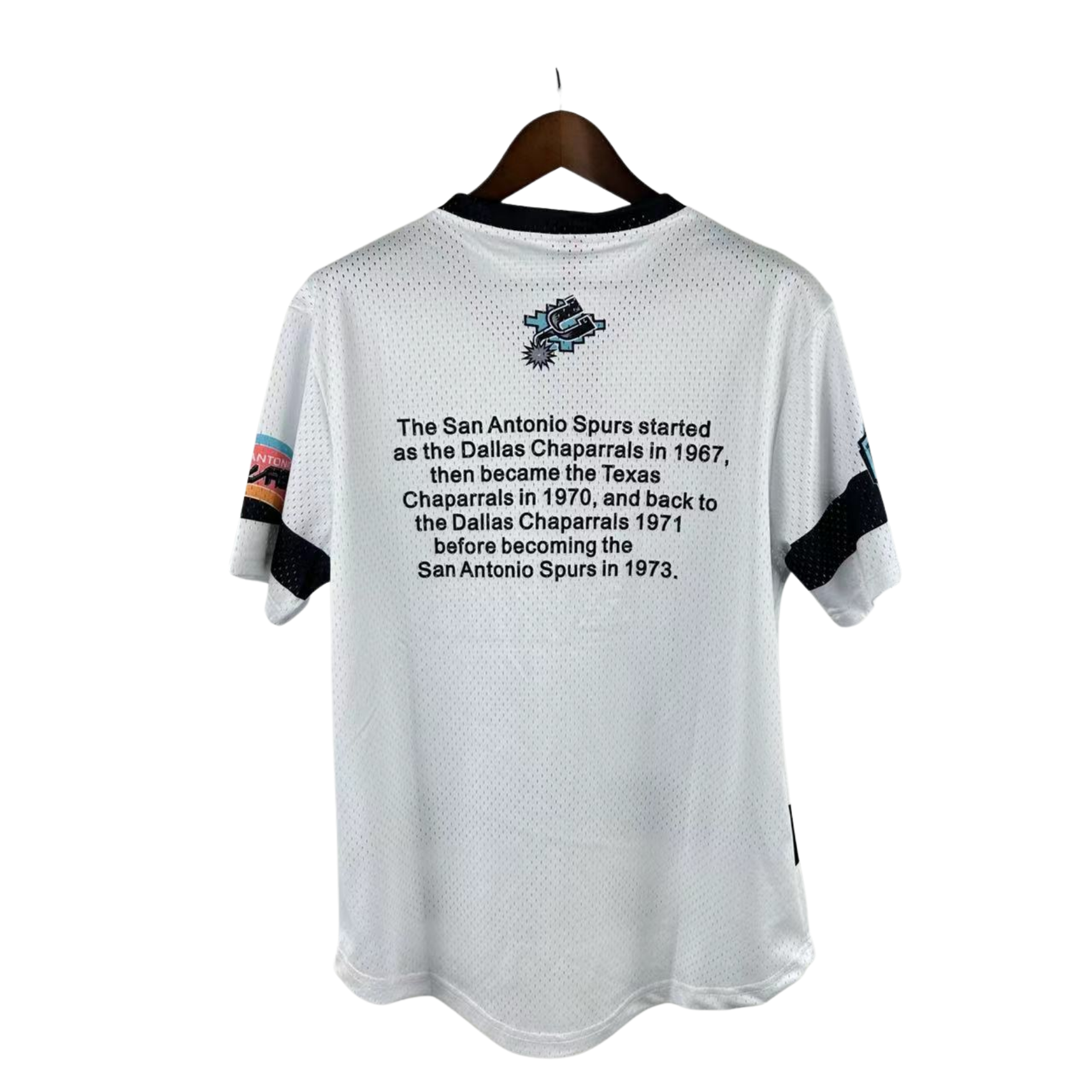 NBA San Antonio Spurs & Ness Hardwood Classics Vintage Jersey
