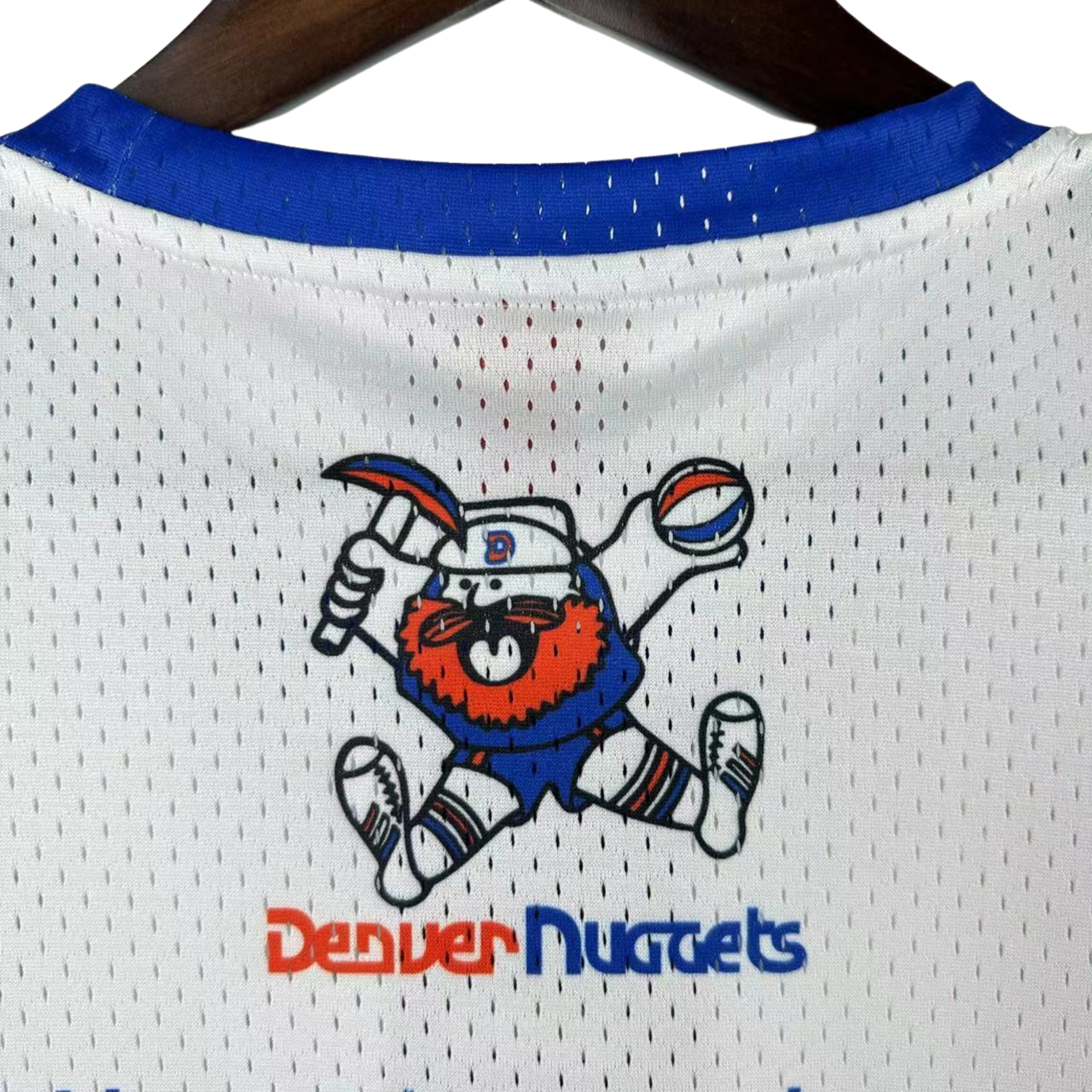 NBA Denver Nuggets & Ness Hardwood Classics Vintage Jersey
