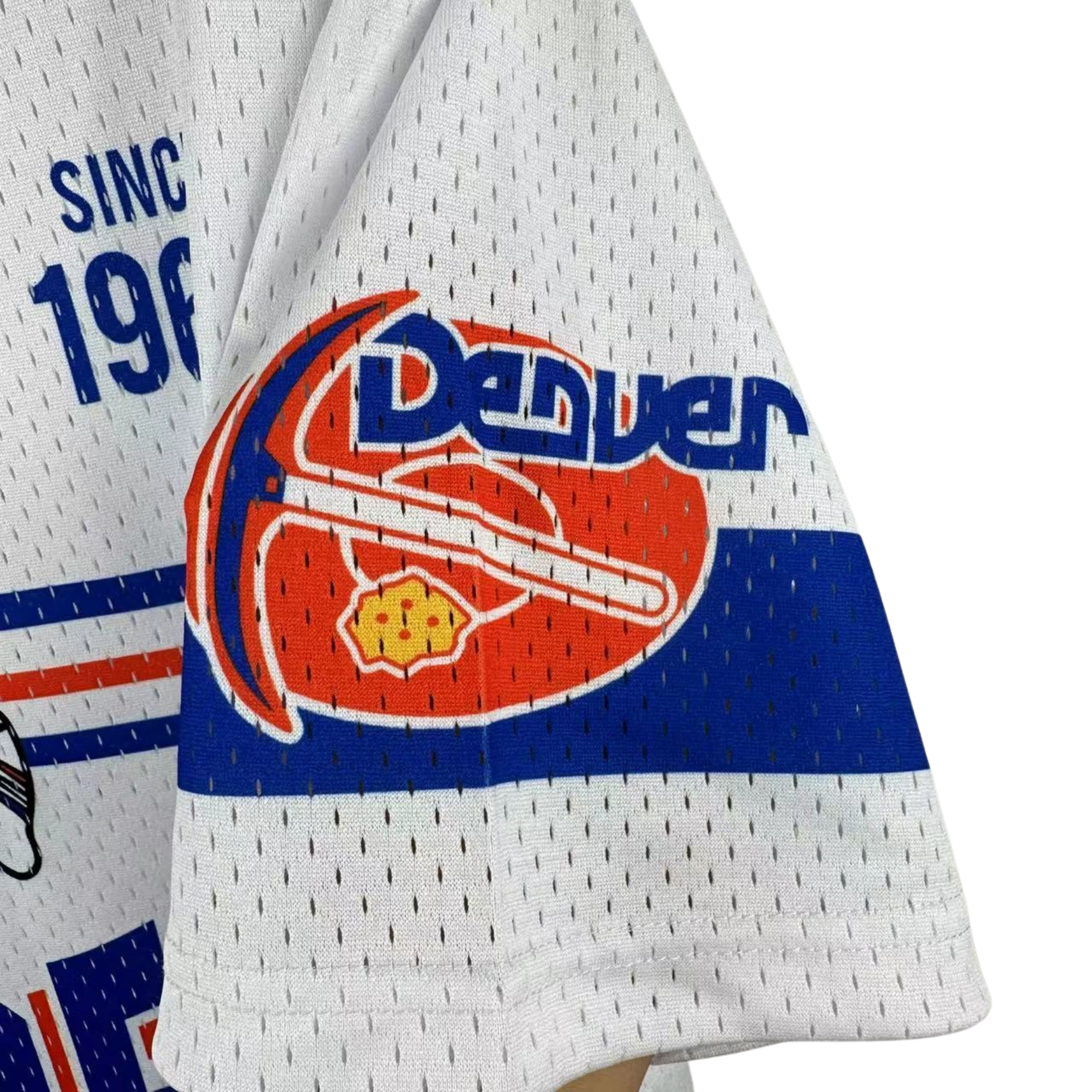 NBA Denver Nuggets & Ness Hardwood Classics Vintage Jersey