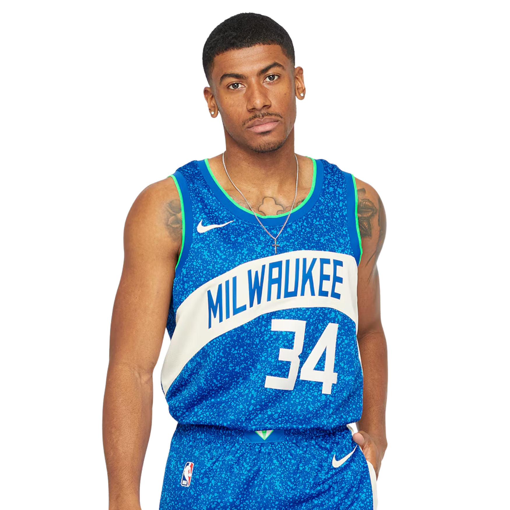 Nike NBA Milwaukee Bucks City Edition Jersey 2023/24