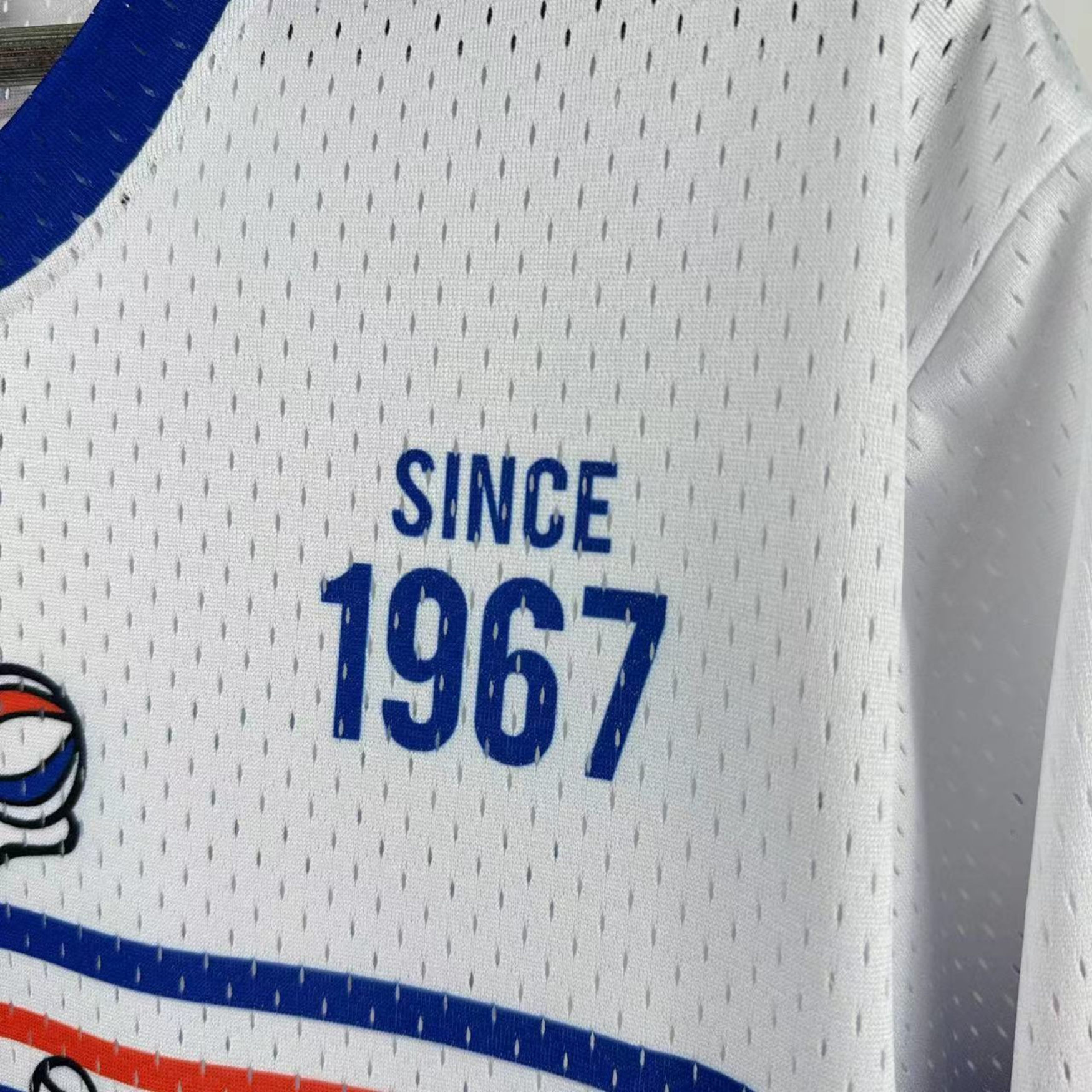 NBA Denver Nuggets & Ness Hardwood Classics Vintage Jersey
