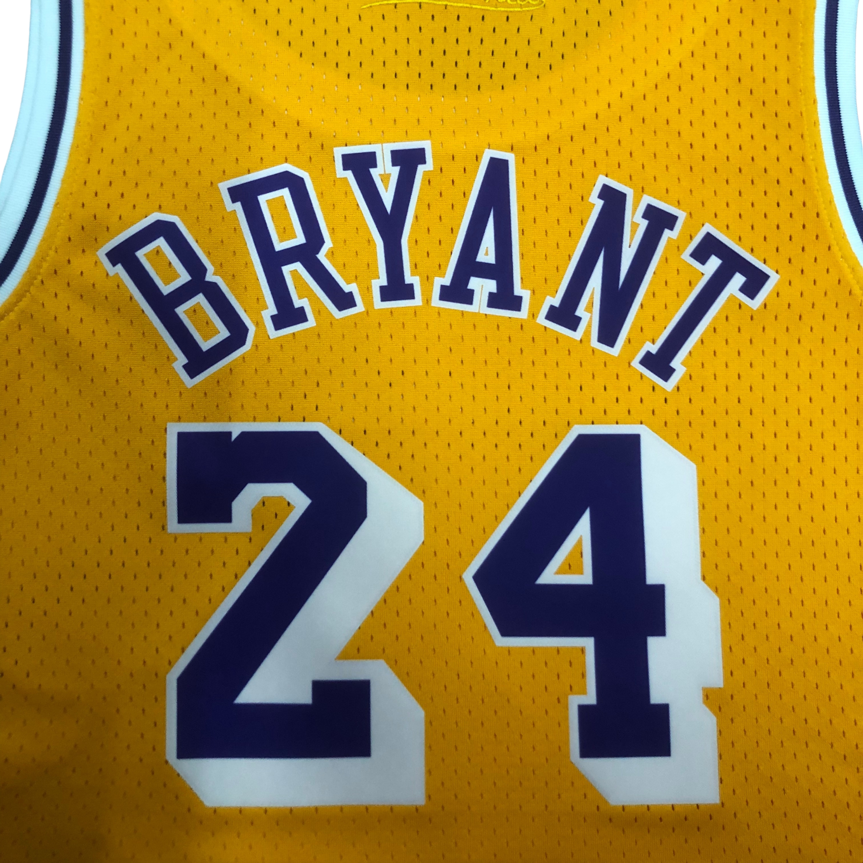 Cropped Jersey Lakers Mitchell & Ness Hardwood Classics