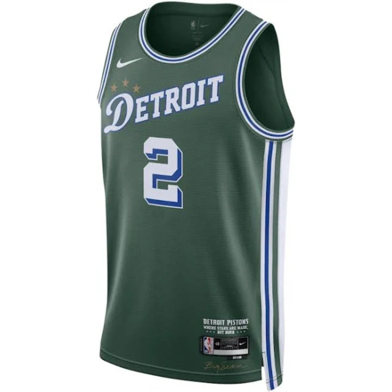 Nike NBA Detroit Pistons City Edition Jersey 2022/23