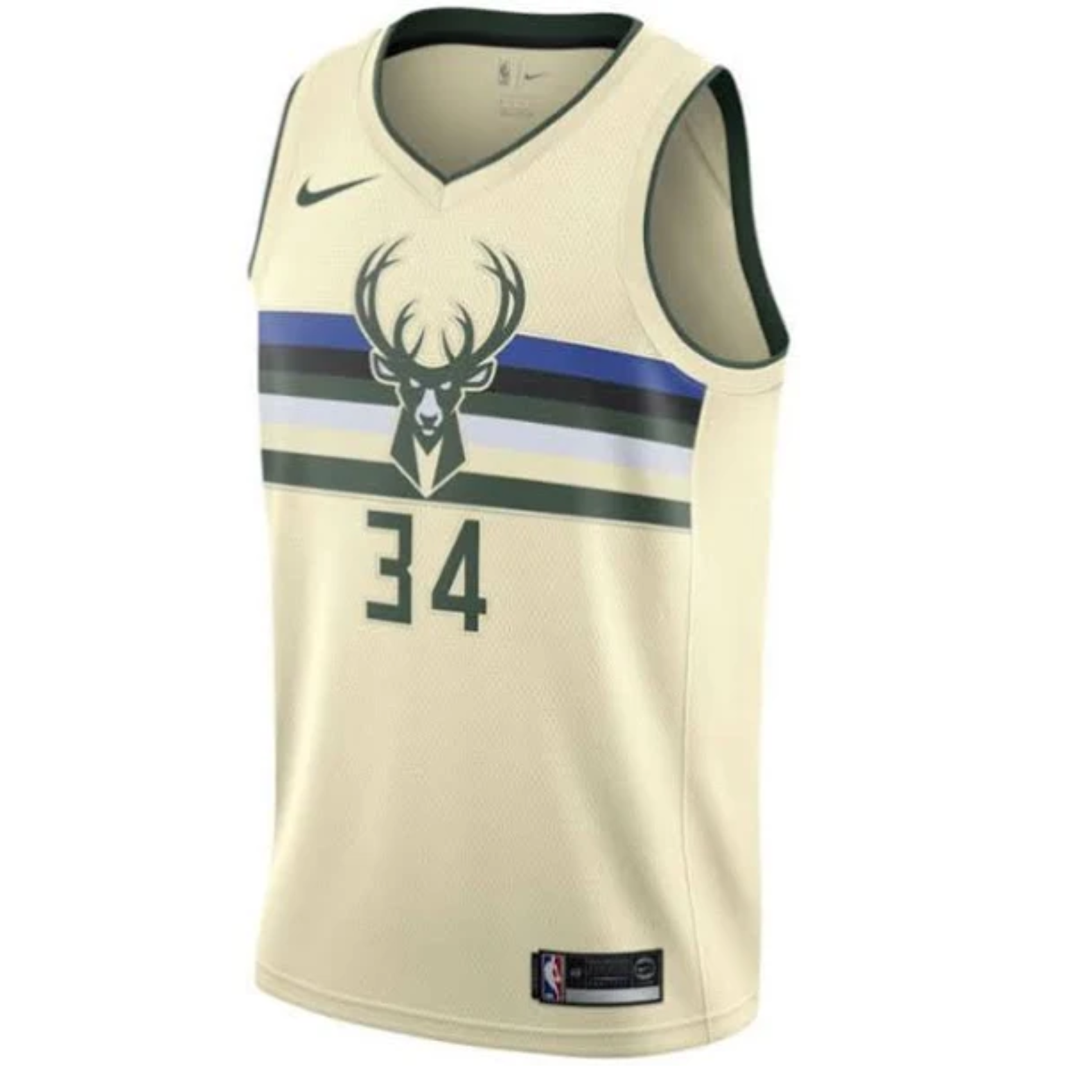 Nike NBA Milwaukee Bucks City Edition Jersey 2018/19