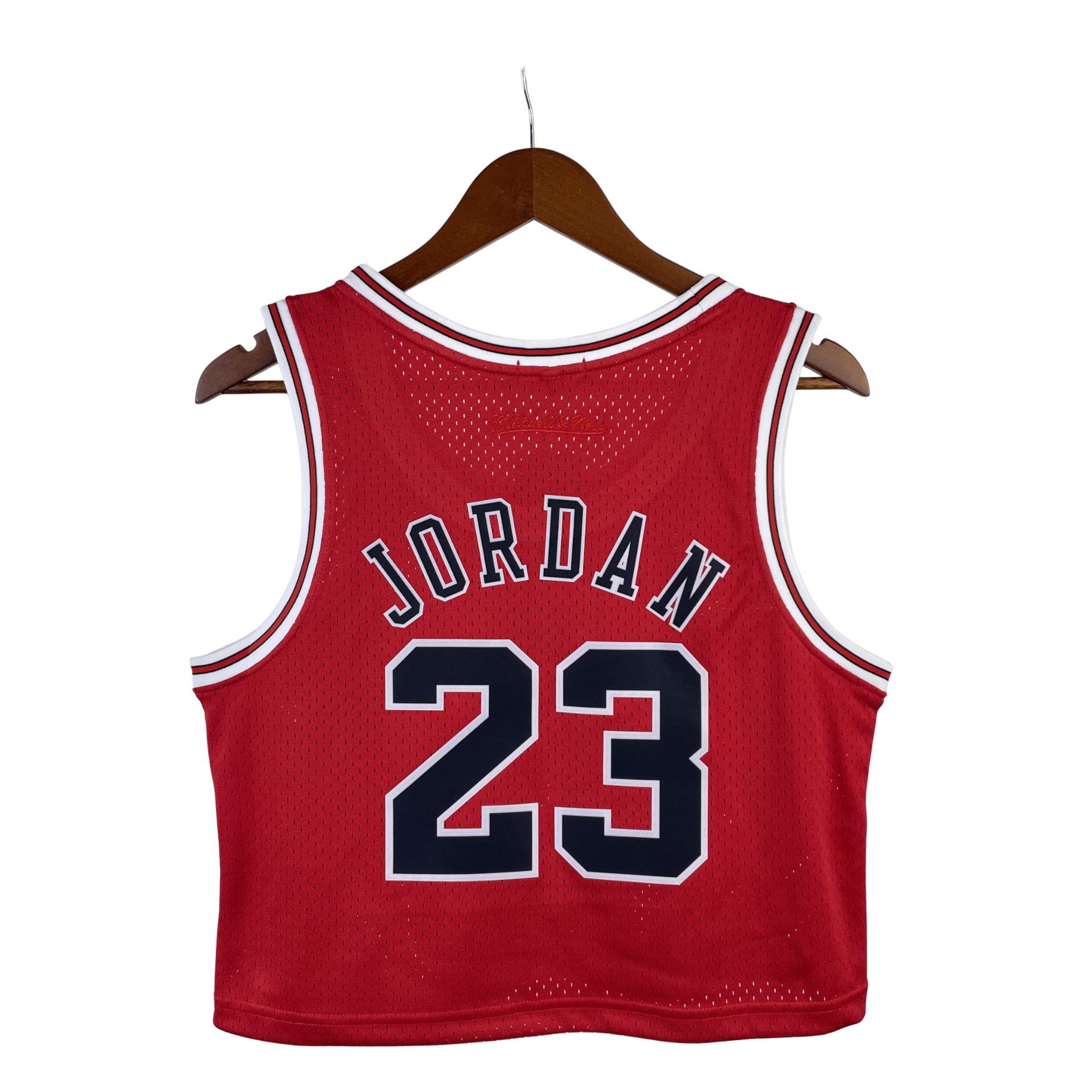 Cropped Tank Top Chicago Bulls Mitchell & Ness Hardwood Classics