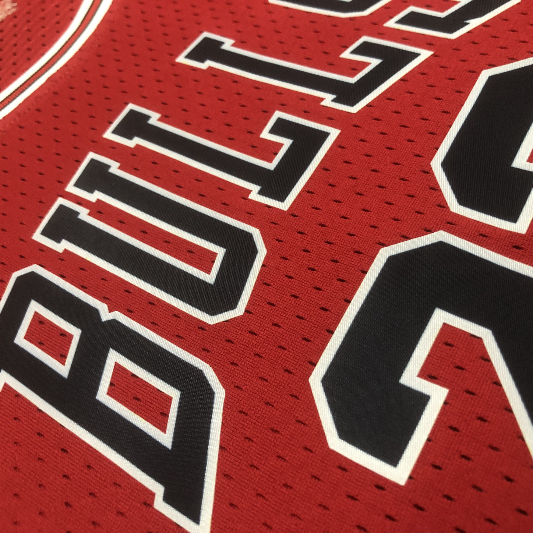 Cropped Tank Top Chicago Bulls Mitchell & Ness Hardwood Classics