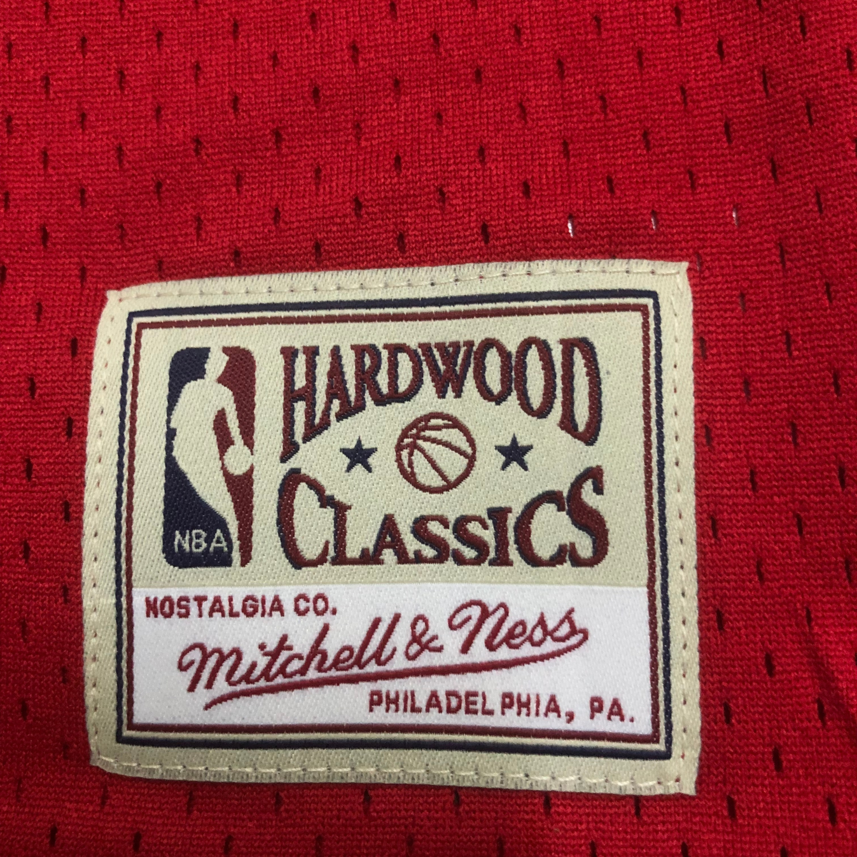 Cropped Tank Top Chicago Bulls Mitchell & Ness Hardwood Classics