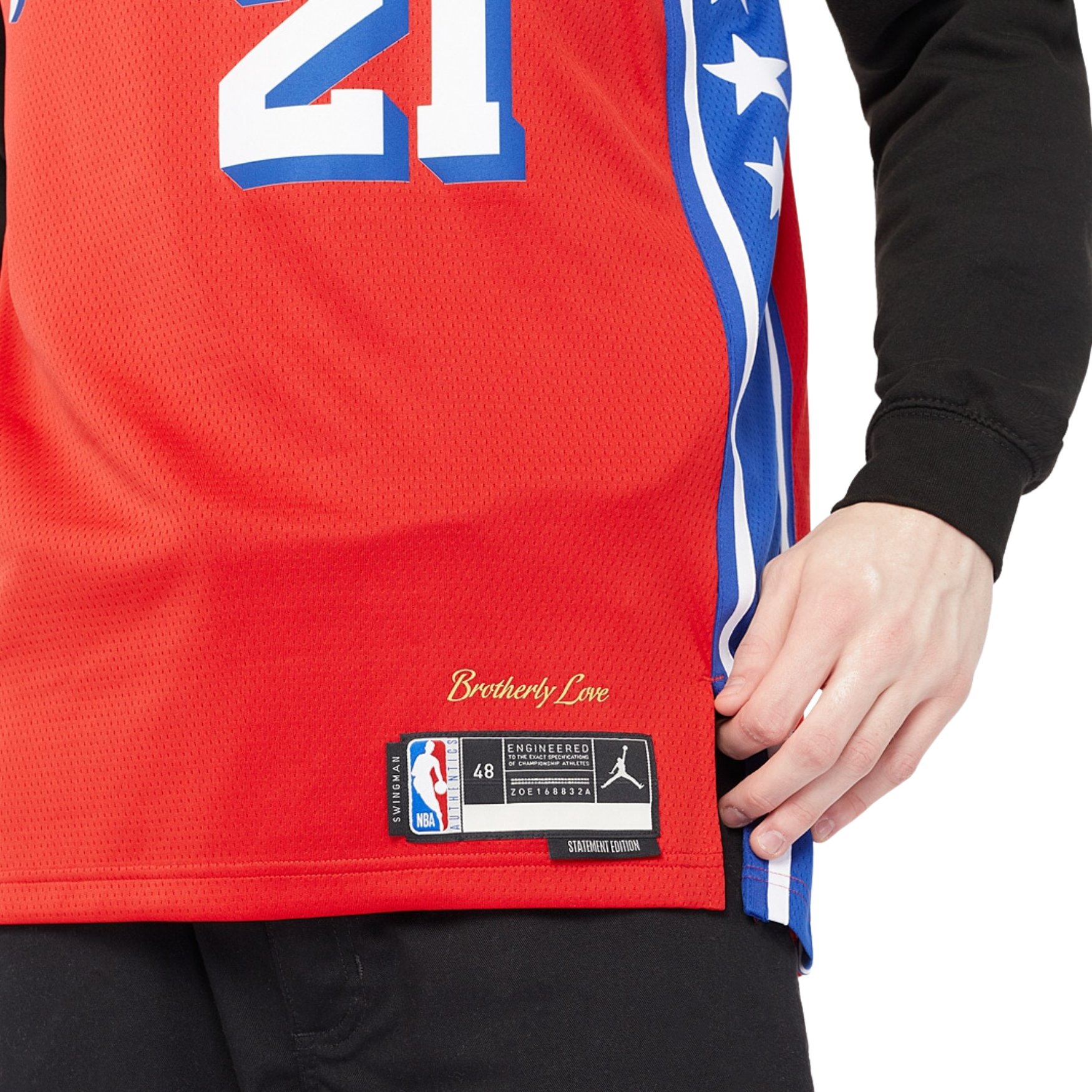 Jordan NBA Philadelphia 76ers Statement Edition 2020/21 Jersey