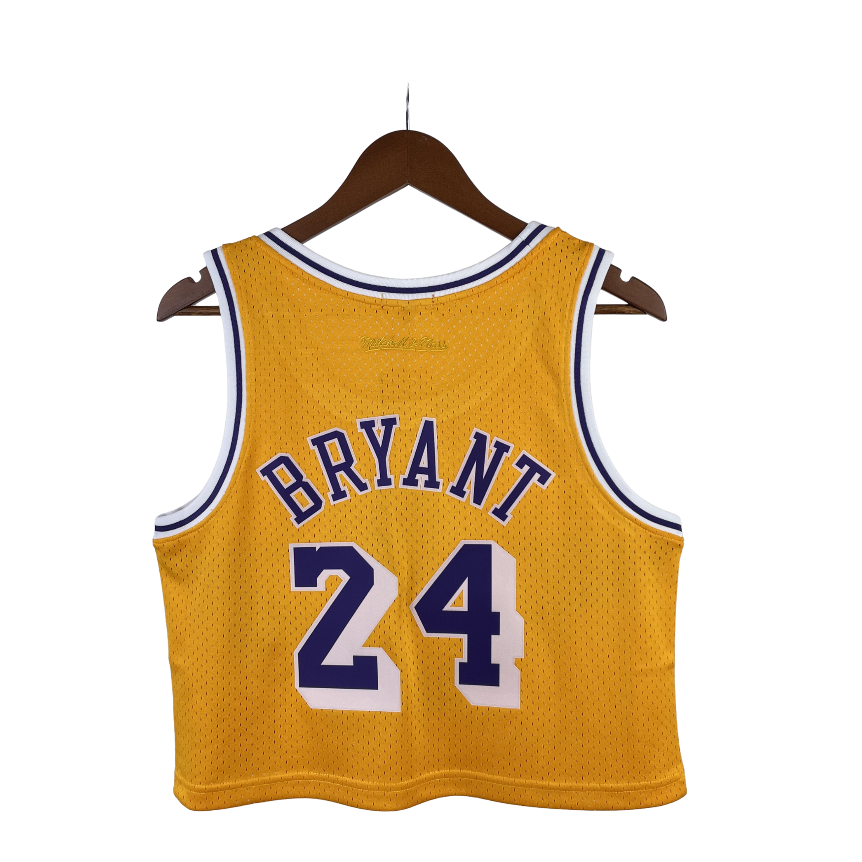 Cropped Jersey Lakers Mitchell & Ness Hardwood Classics