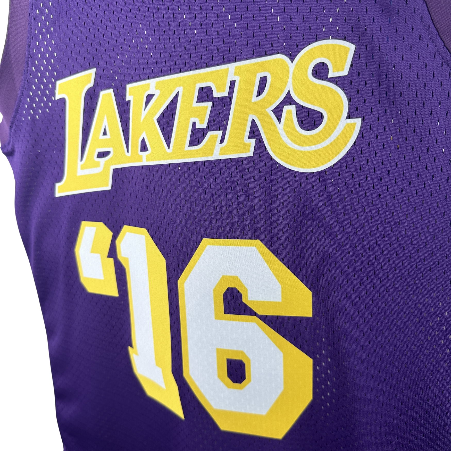 Los Angeles Lakers Mitchell & Ness Hardwood Classics Limited Edition Jersey