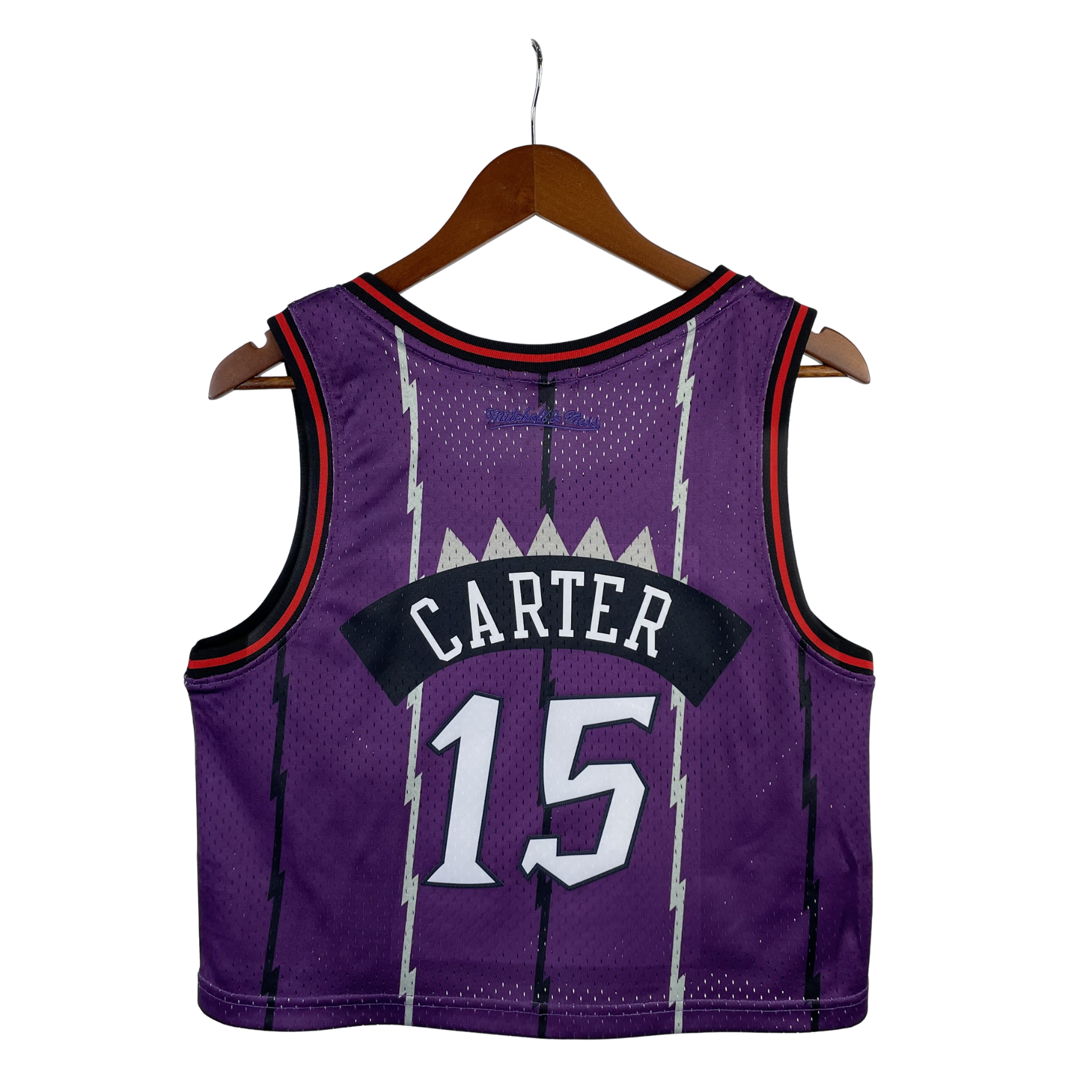 Toronto Raptors Mitchell & Ness Hardwood Classics Cropped Jersey