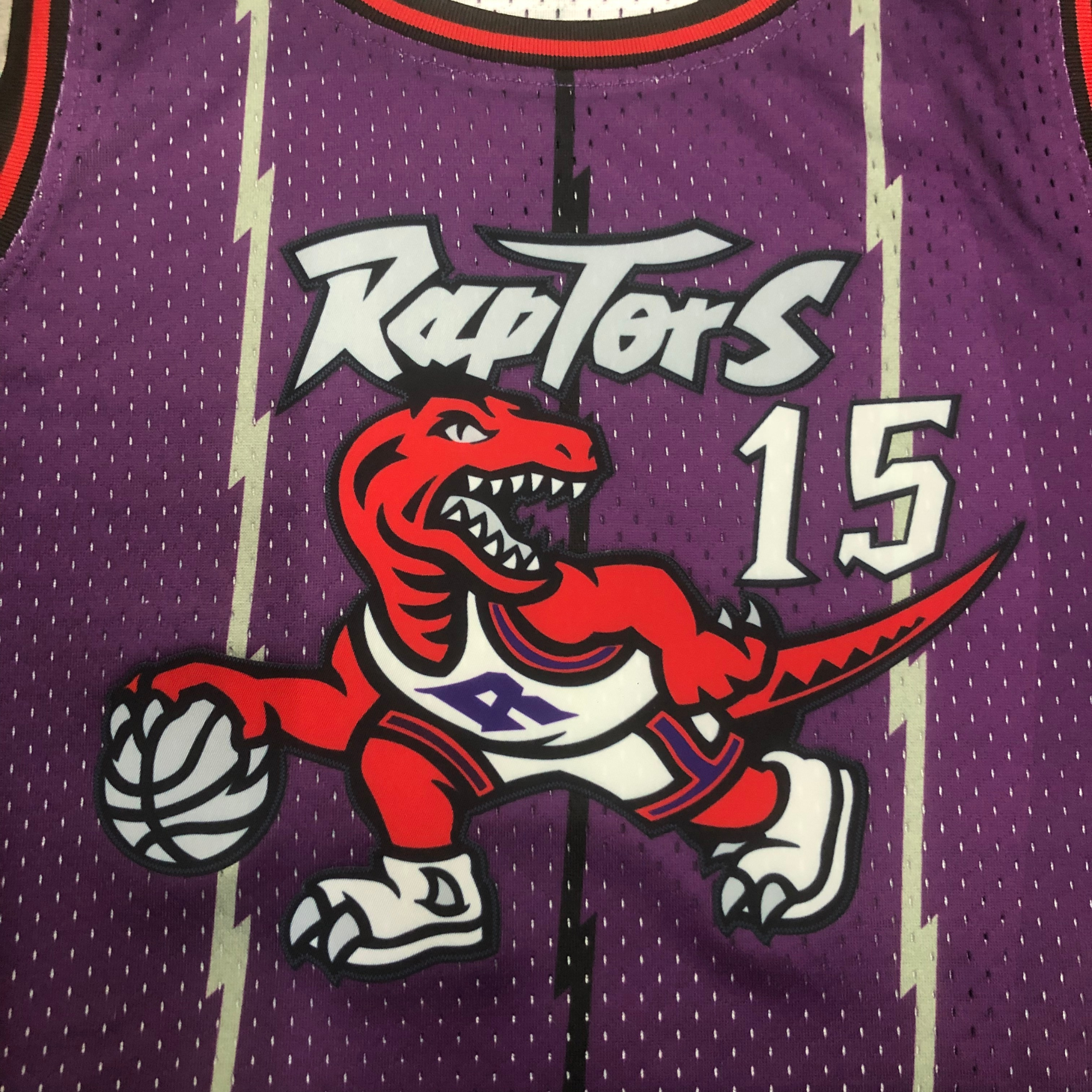 Toronto Raptors Mitchell & Ness Hardwood Classics Cropped Jersey