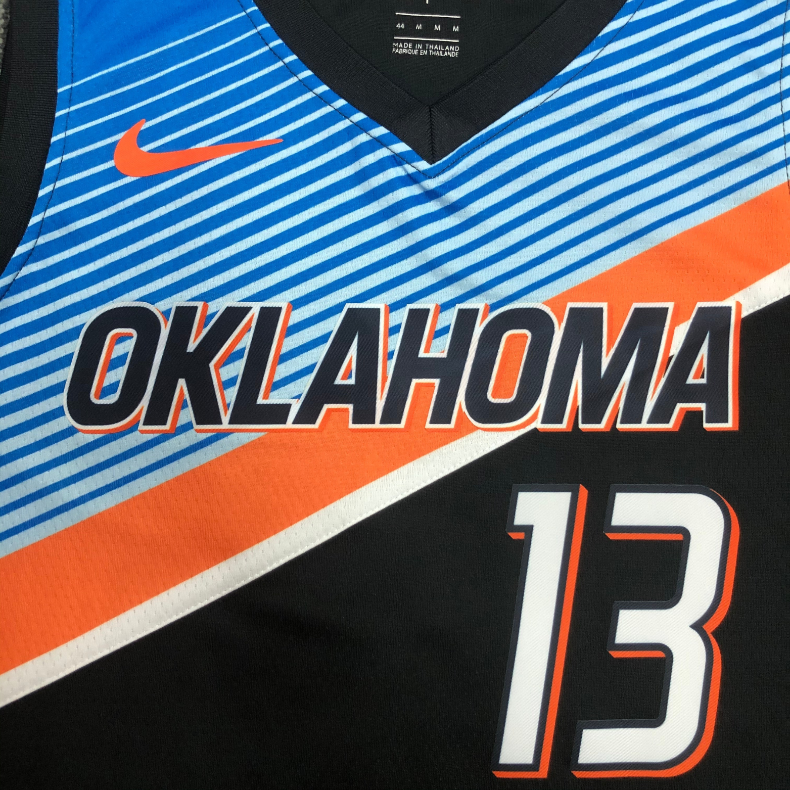 Nike NBA Oklahoma City Thunder City Edition Jersey 2020/21
