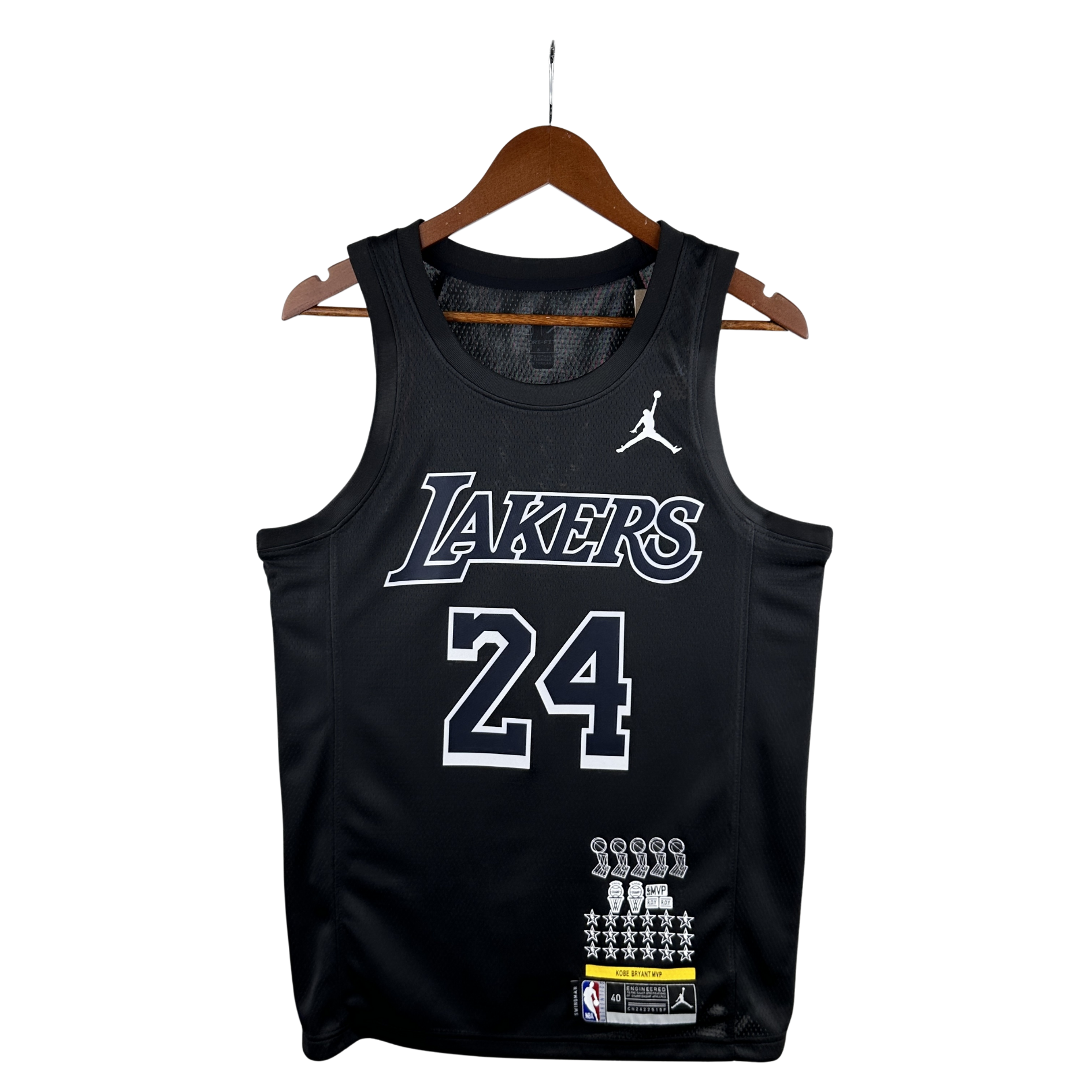 Jordan NBA Los Angeles Lakers Kobe Bryant MVP Jersey