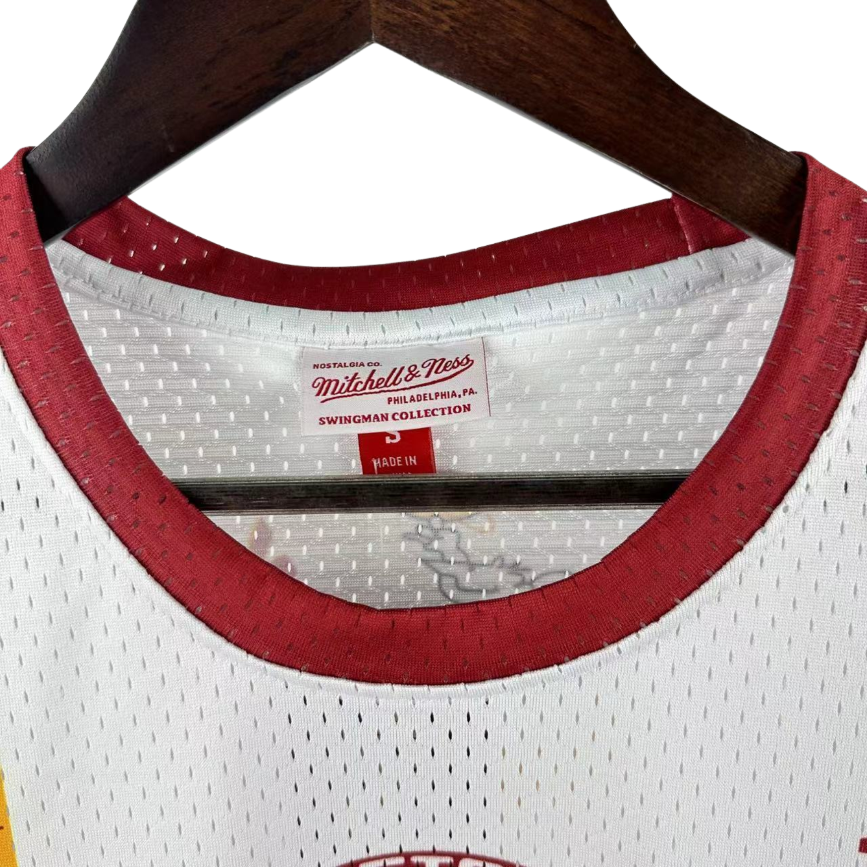 NBA Houston Rockets Mitchell & Ness Hardwood Classics Vintage Shirt